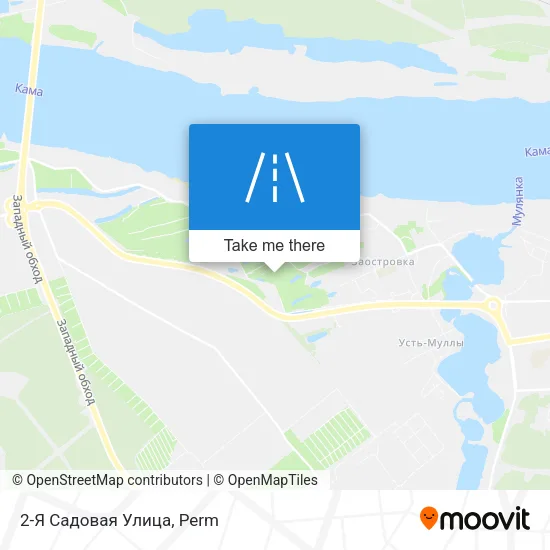 2-Я Садовая Улица map
