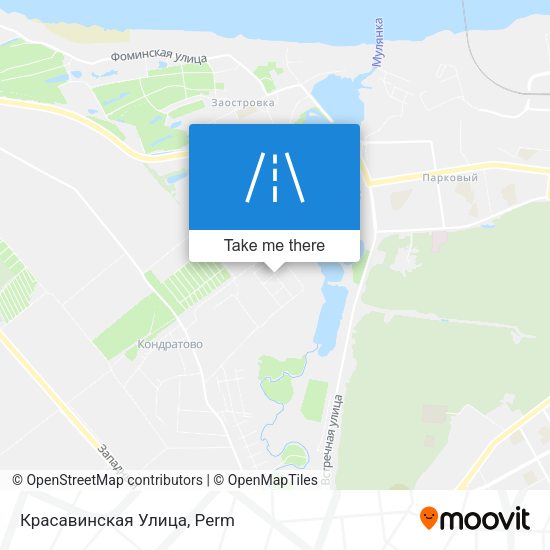 Красавинская Улица map