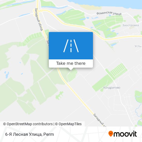 6-Я Лесная Улица map