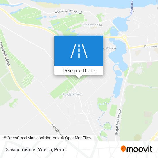 Земляничная Улица map