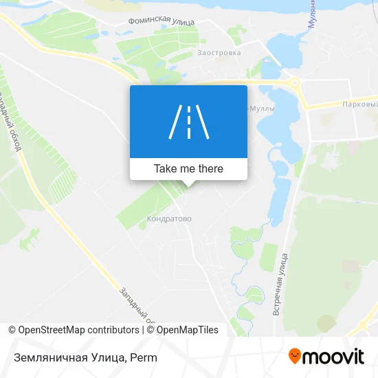 Земляничная Улица map