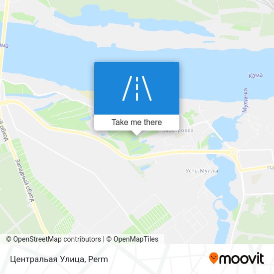 Центральая Улица map