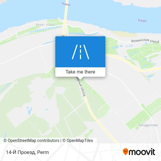 14-Й Проезд map