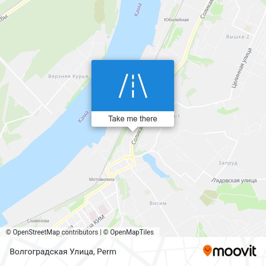 Волгоградская Улица map