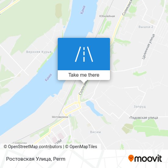 Ростовская Улица map