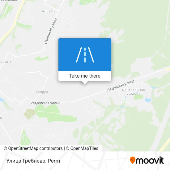 Улица Гребнева map