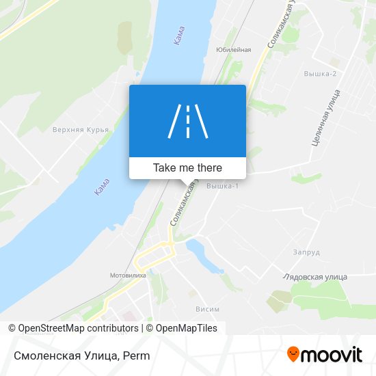 Смоленская Улица map