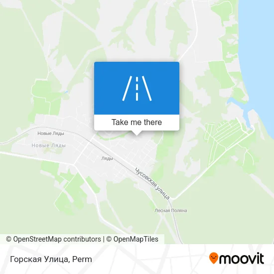 Горская Улица map
