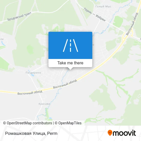 Ромашковая Улица map