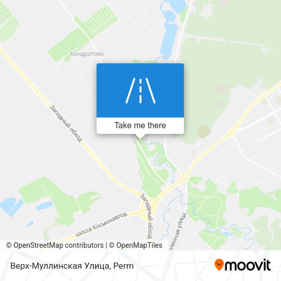 Верх-Муллинская Улица map