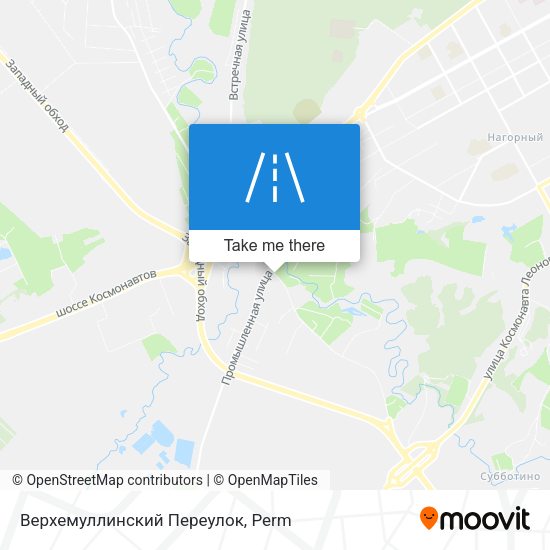 Верхемуллинский Переулок map