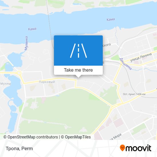 Тропа map