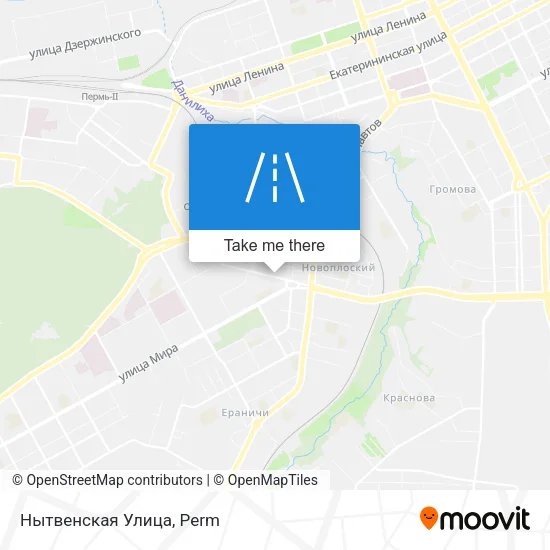 Нытвенская Улица map