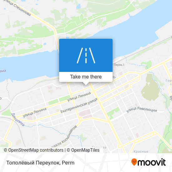 Тополёвый Переулок map