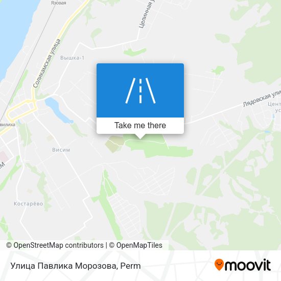 Улица Павлика Морозова map