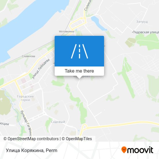 Улица Корякина map