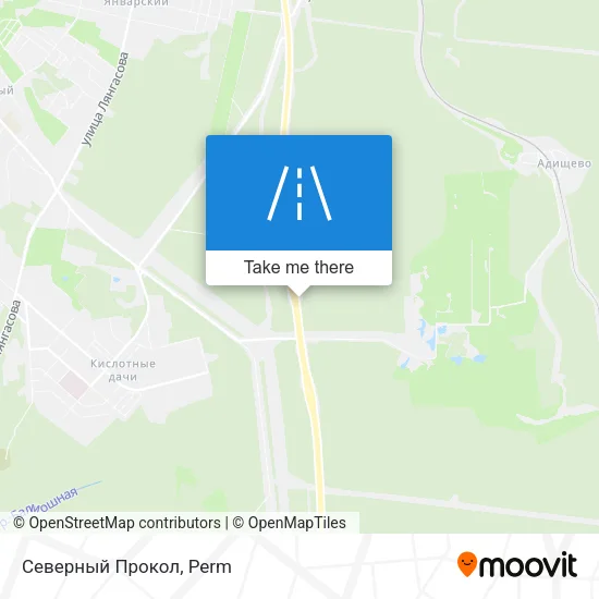 Северный Прокол map