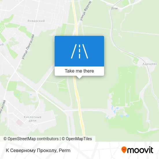 К Северному Проколу map