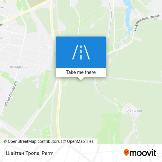Шайтан Тропа map