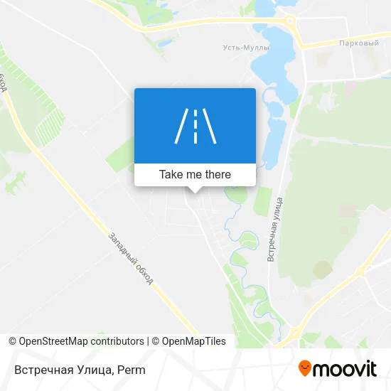 Встречная Улица map