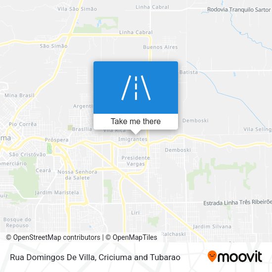 Rua Domingos De Villa map