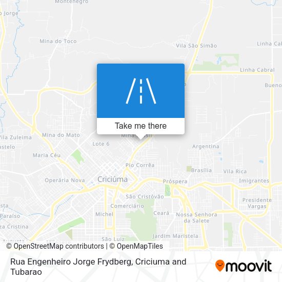 Rua Engenheiro Jorge Frydberg map