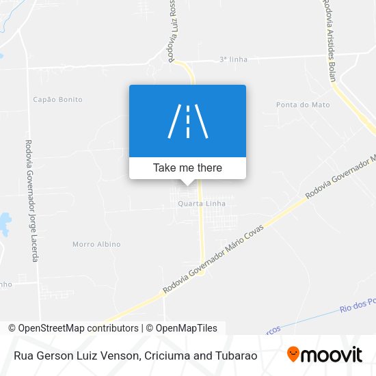 Rua Gerson Luiz Venson map