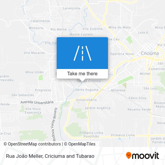 Rua João Meller map