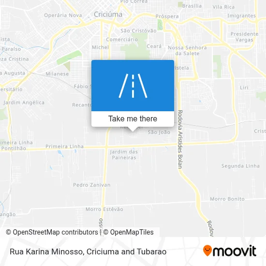 Rua Karina Minosso map