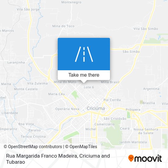 Rua Margarida Franco Madeira map