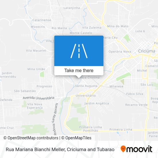 Rua Mariana Bianchi Meller map