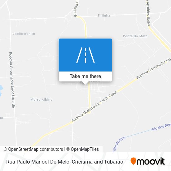 Rua Paulo Manoel De Melo map