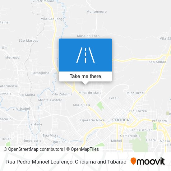 Rua Pedro Manoel Lourenço map