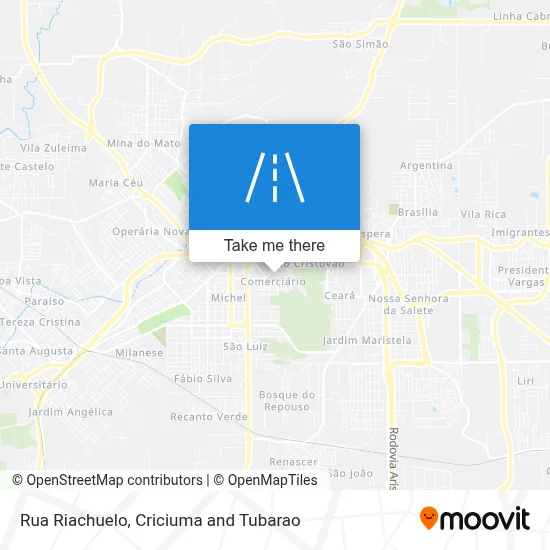 Rua Riachuelo map