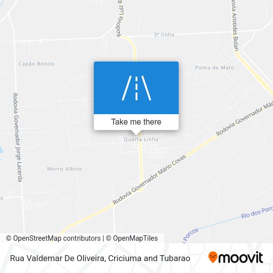 Rua Valdemar De Oliveira map
