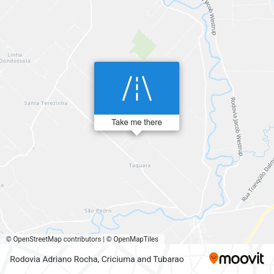 Rodovia Adriano Rocha map