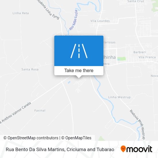 Rua Bento Da Silva Martins map