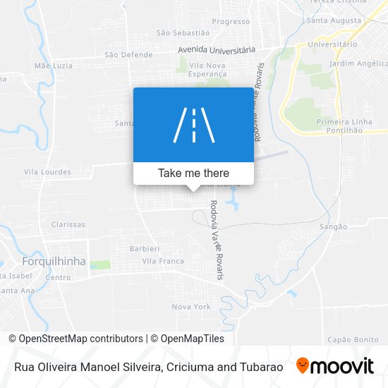 Rua Oliveira Manoel Silveira map