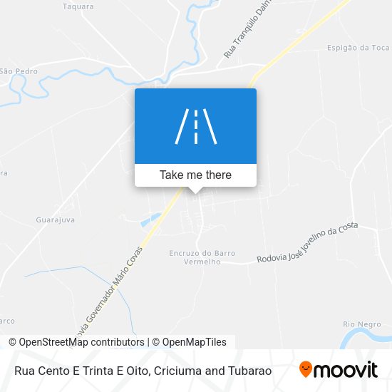Rua Cento E Trinta E Oito map