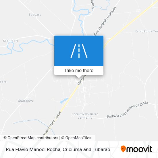 Rua Flavio Manoel Rocha map