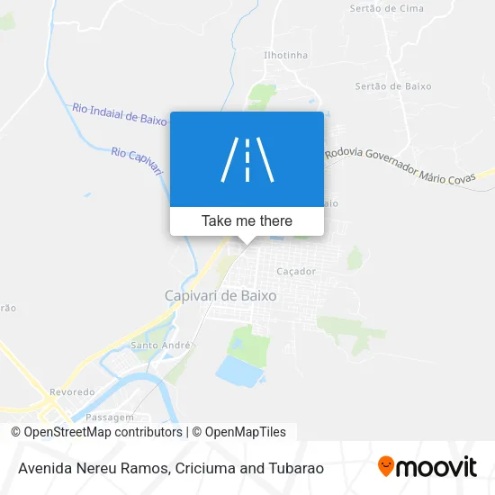 Avenida Nereu Ramos map