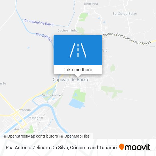 Mapa Rua Antônio Zelindro Da Silva