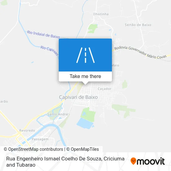Rua Engenheiro Ismael Coelho De Souza map