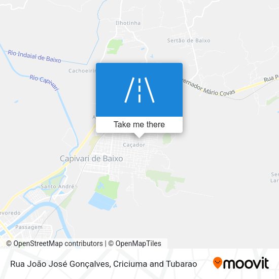 Rua João José Gonçalves map