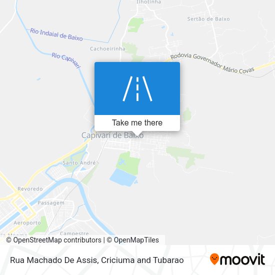 Rua Machado De Assis map