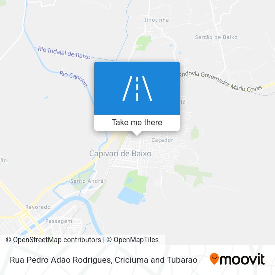Rua Pedro Adão Rodrigues map