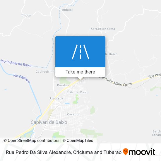 Rua Pedro Da Silva Alexandre map