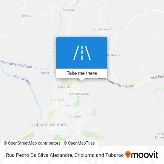 Rua Pedro Da Silva Alexandre map