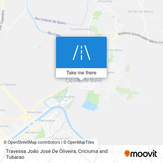 Travessa João José De Oliveira map