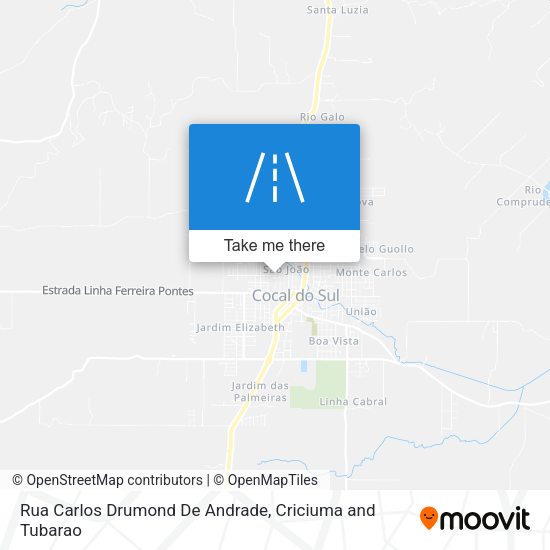 Rua Carlos Drumond De Andrade map